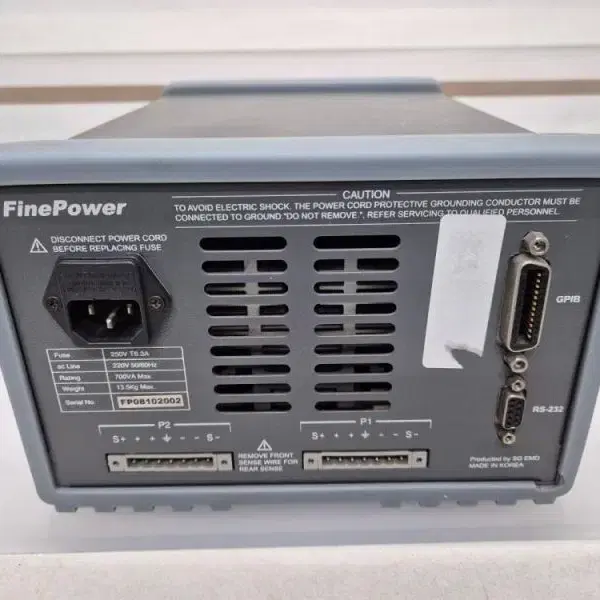 FinePower H-3005D 30V 5A 파워서플라이