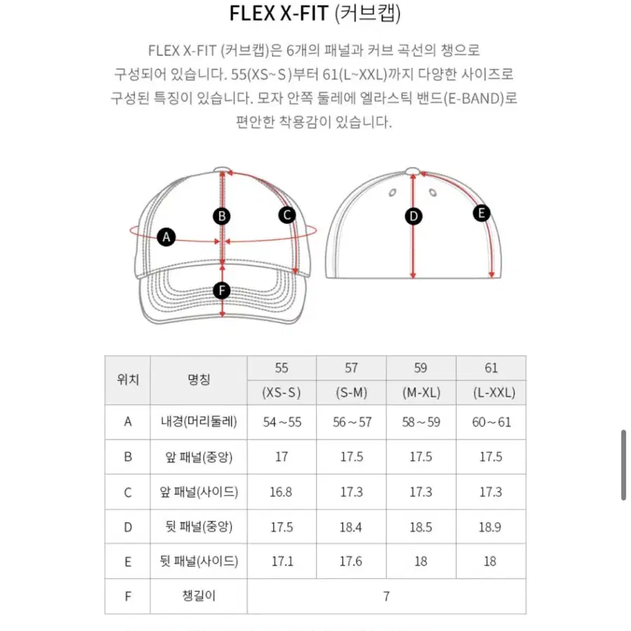 MLB 서클 커브캡(캡모자)