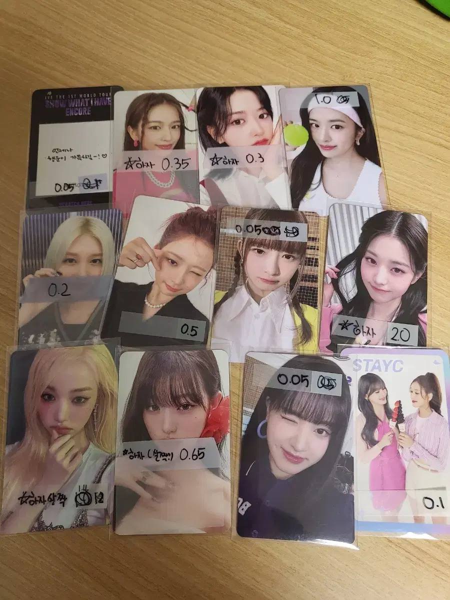 ive,stayc photocard sell