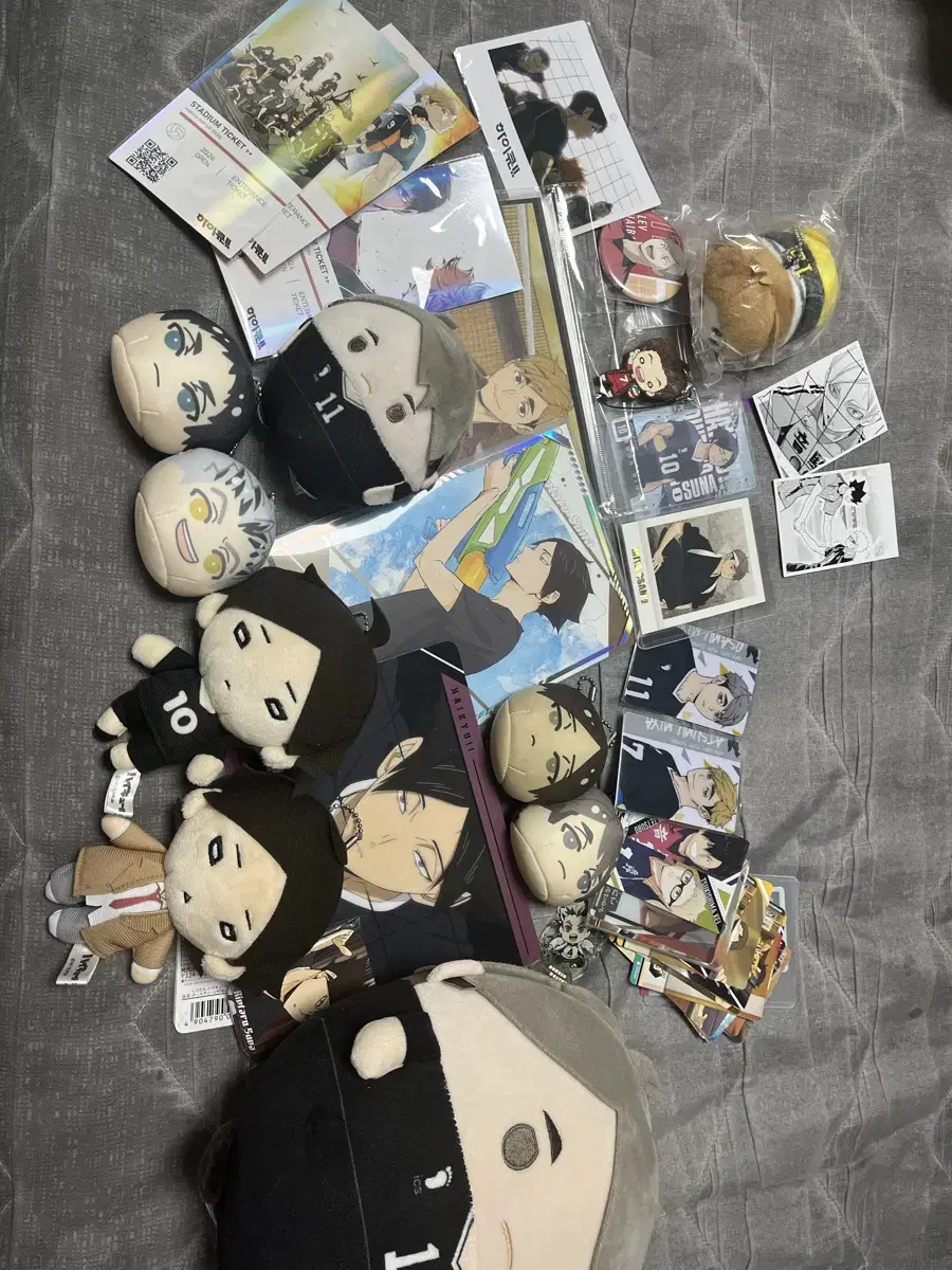 Haikyuu Goods Disposal Sunarintaro Miya Osamu Bokuto Akaashi Pre-order Benefit