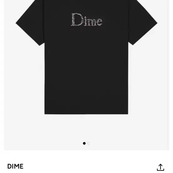 dime 반팔티xl, s