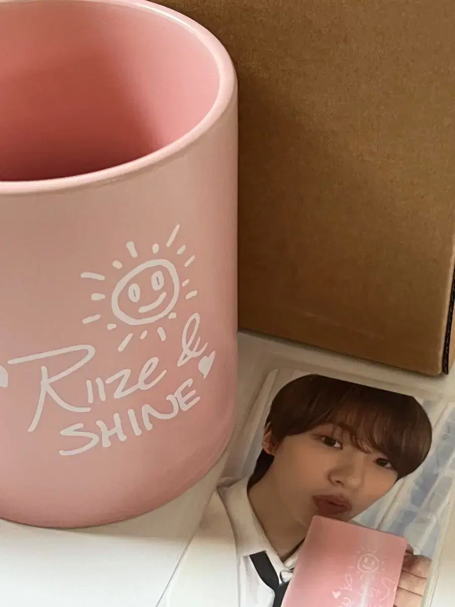 Below cost) riize chanyoung Mug photocard Set WTS