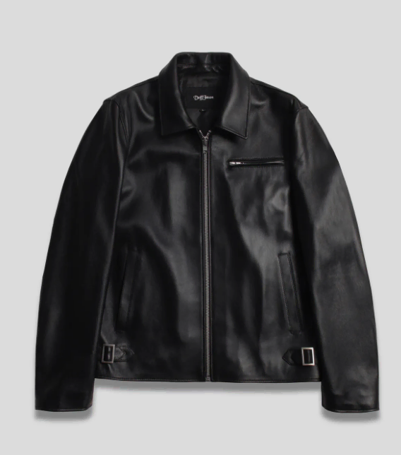 DopeJason Lambskin Single Leather Jacket