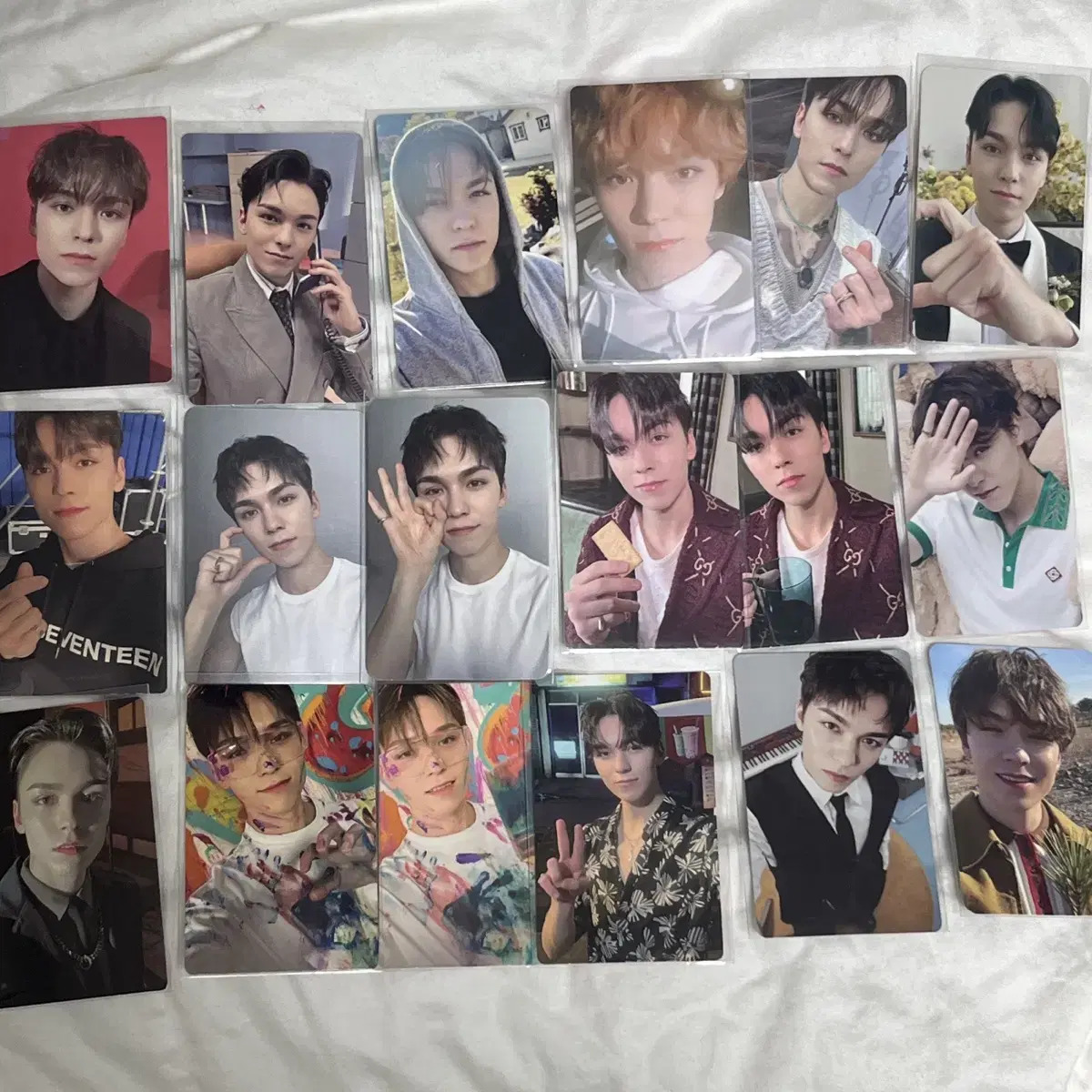 Seventeen vernon photocard bulk wts +foxdom