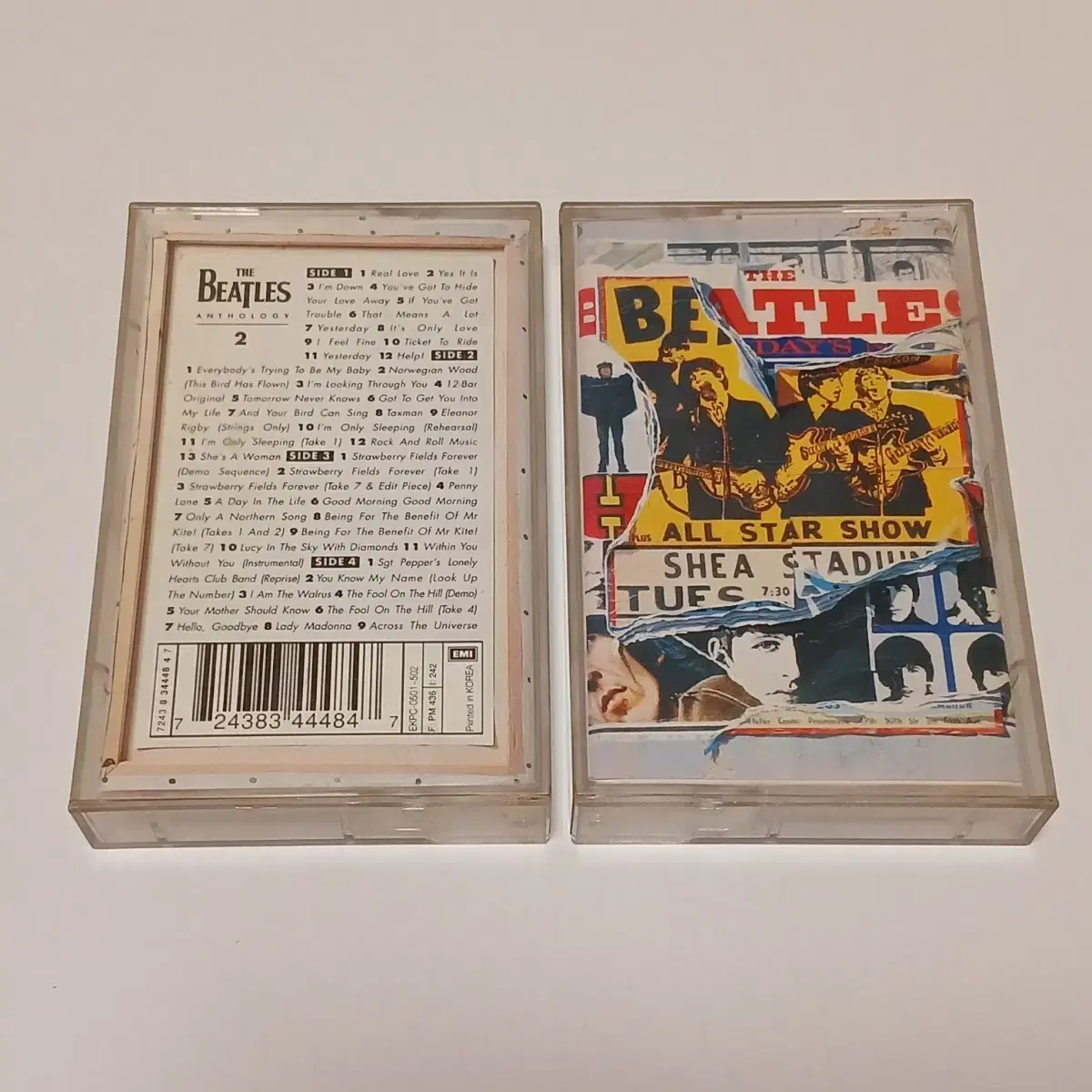 중고 국내반 비틀즈 앤솔로지 Beatles Anthology 2 카세트