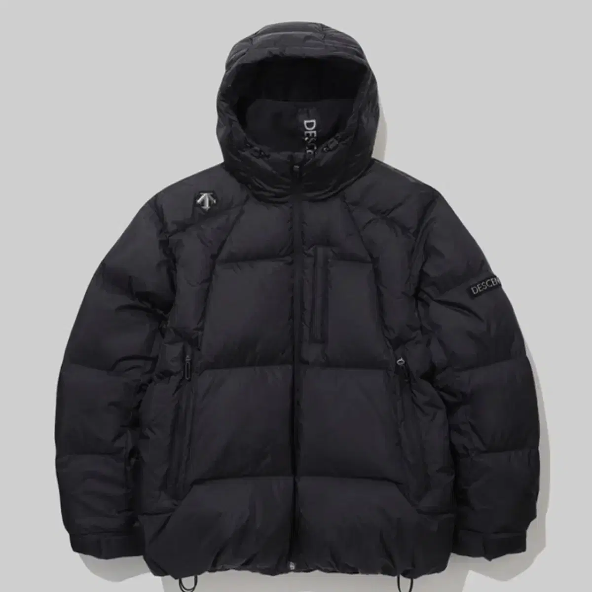 Descente Baylor Puffer Down Jacket Black Size 100