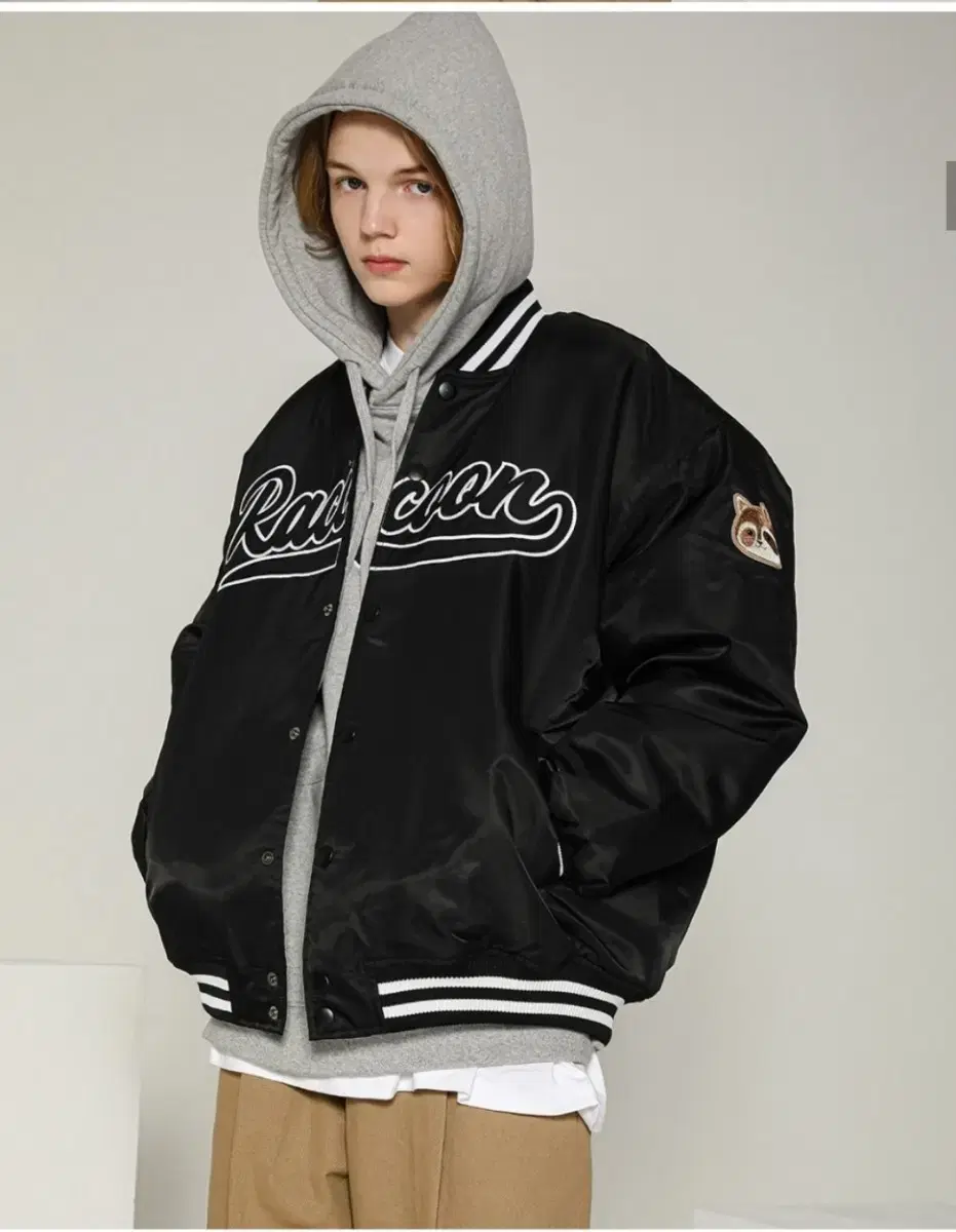 [Take E.JI Raku Baseball Overjacket(Black)