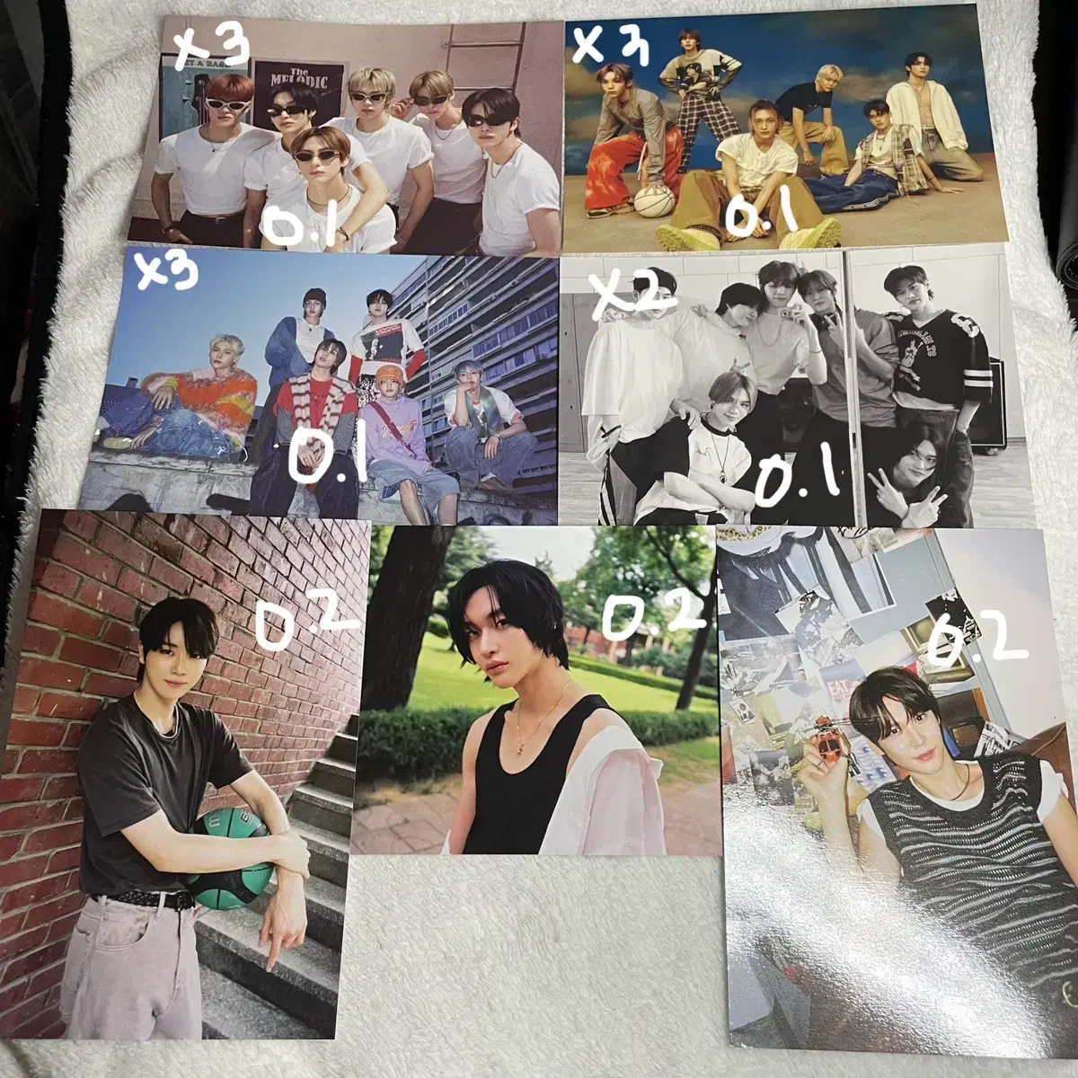 Rize album postcard Film Prints wts wonbin eunseok sohee sungchan shotaro chanyoung