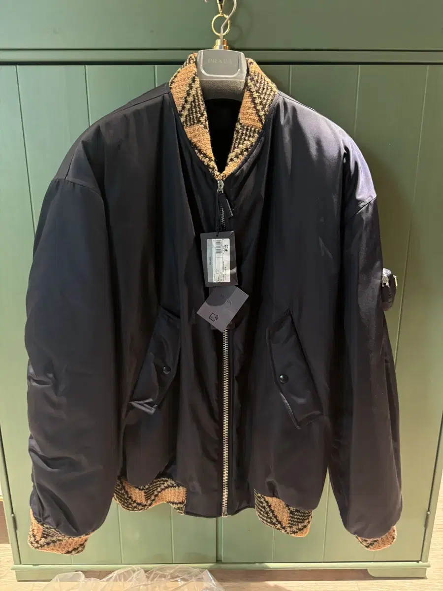 <새상품> Prada Raf Simons Collection Knit Bomber