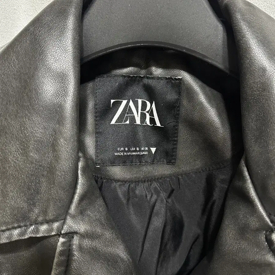 Zara 자라 가죽 자켓 s