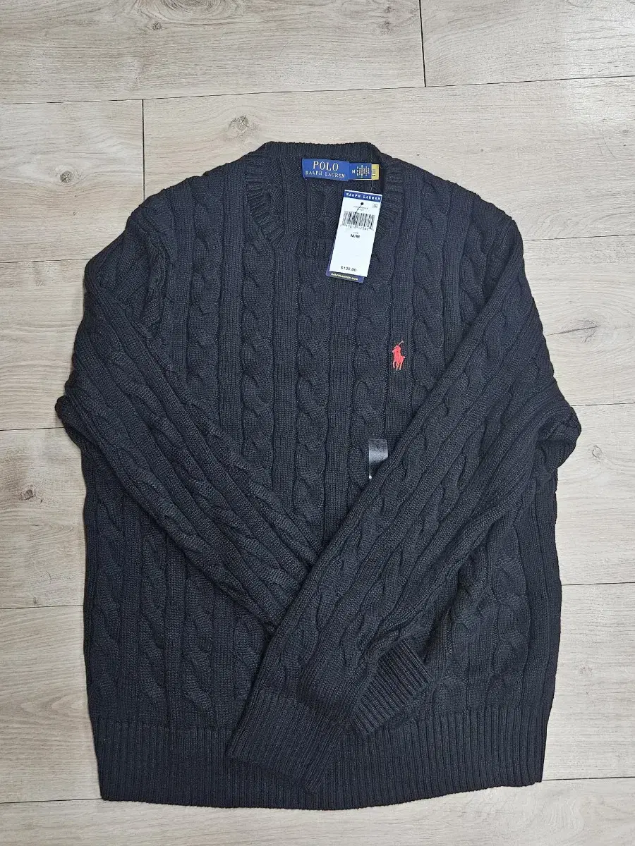 Polo pretzel knit size M 100% authentic