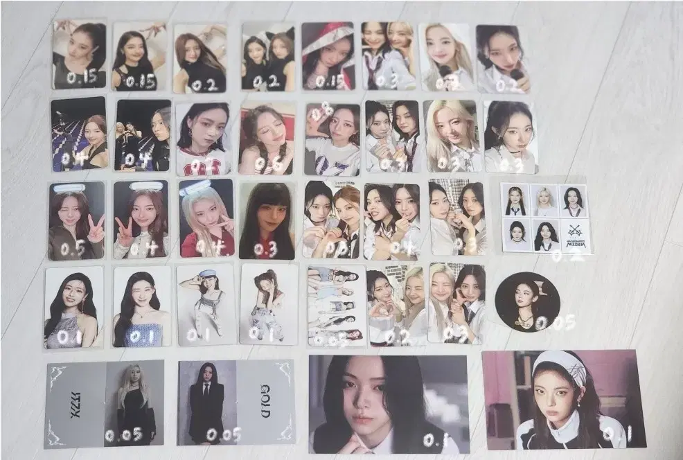 itzy photocard wts