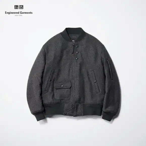 Uniqlo X Engineeredgarments Anga Blouson Gray