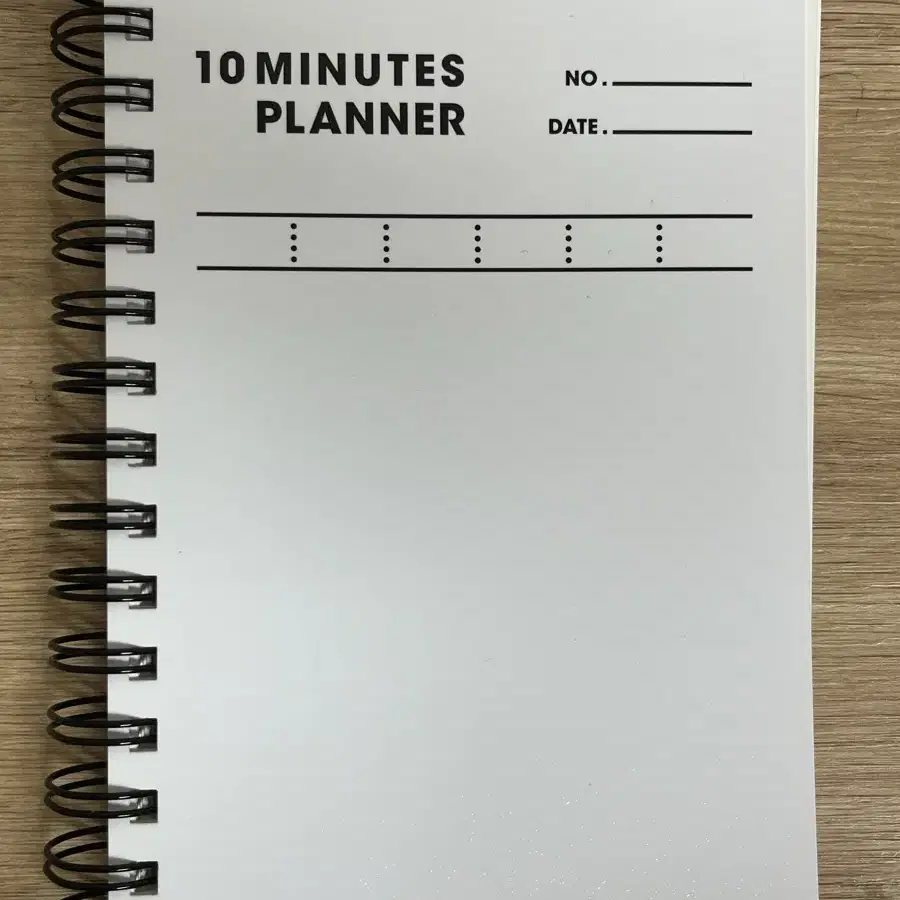 모트모트 10minutes planner for half year