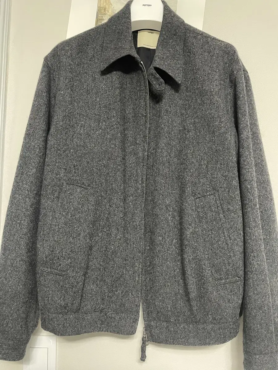 Pottery Wool Swing Top Jacket Charcoal 3 sizes