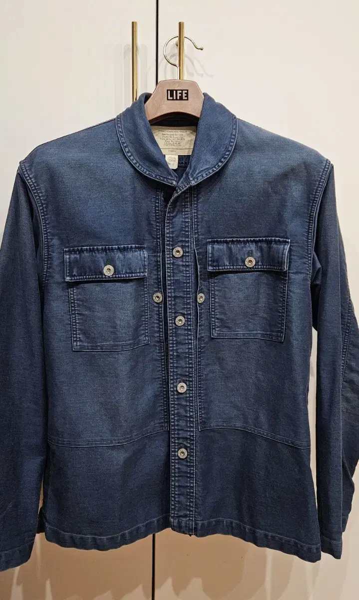 [최종가] RRL Wheeler CPO Cotton-Linen 셔츠  L