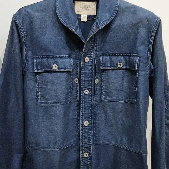 RRL Wheeler CPO Cotton-Linen 셔츠  L