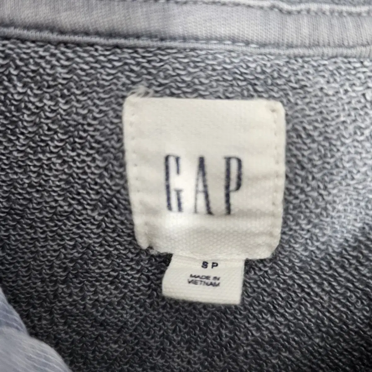 GAP 피그먼트 후드집업 S