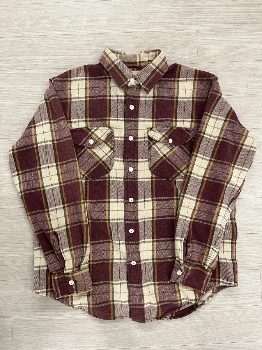 EDWIN japan check shirt sells(size: M)