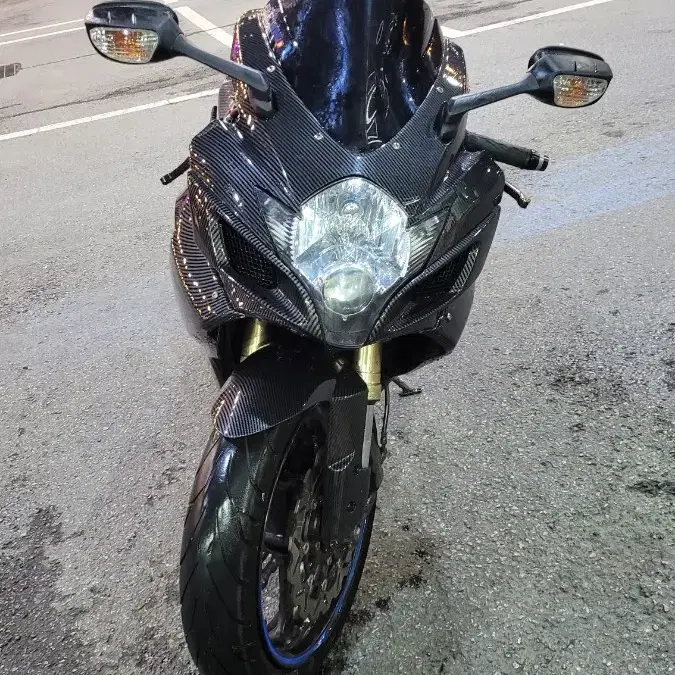 스즈키gsxr600 카본스타일 카울