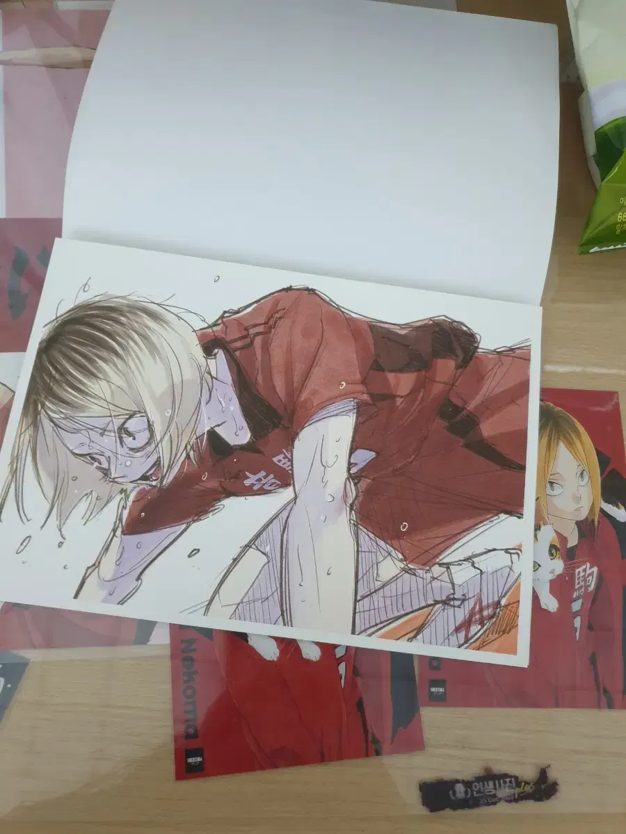 Haikyuu Showdown pre-order benefit Kenma's solo visual board