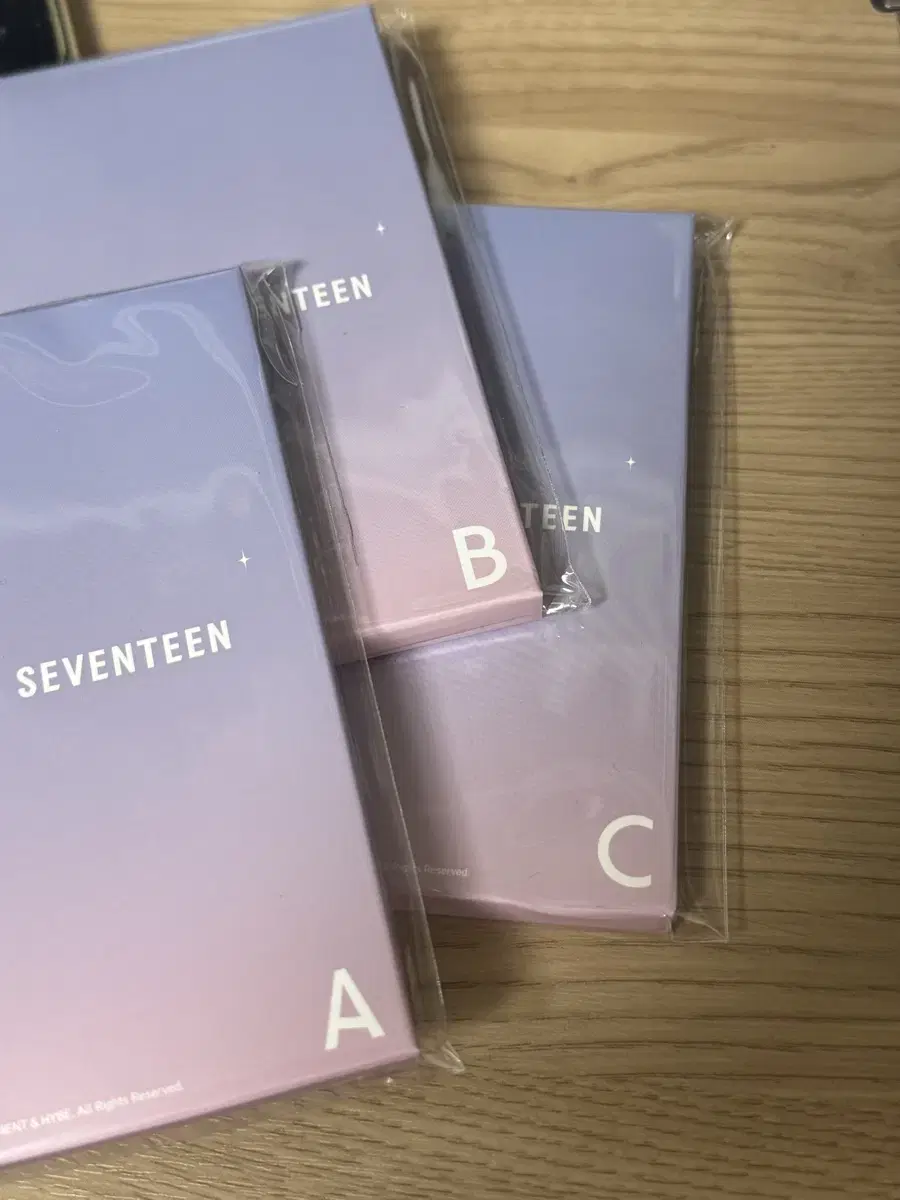 미개봉) 세븐틴 모구모구 힙합팀 퍼포팀 보컬팀 포카 일괄 양도