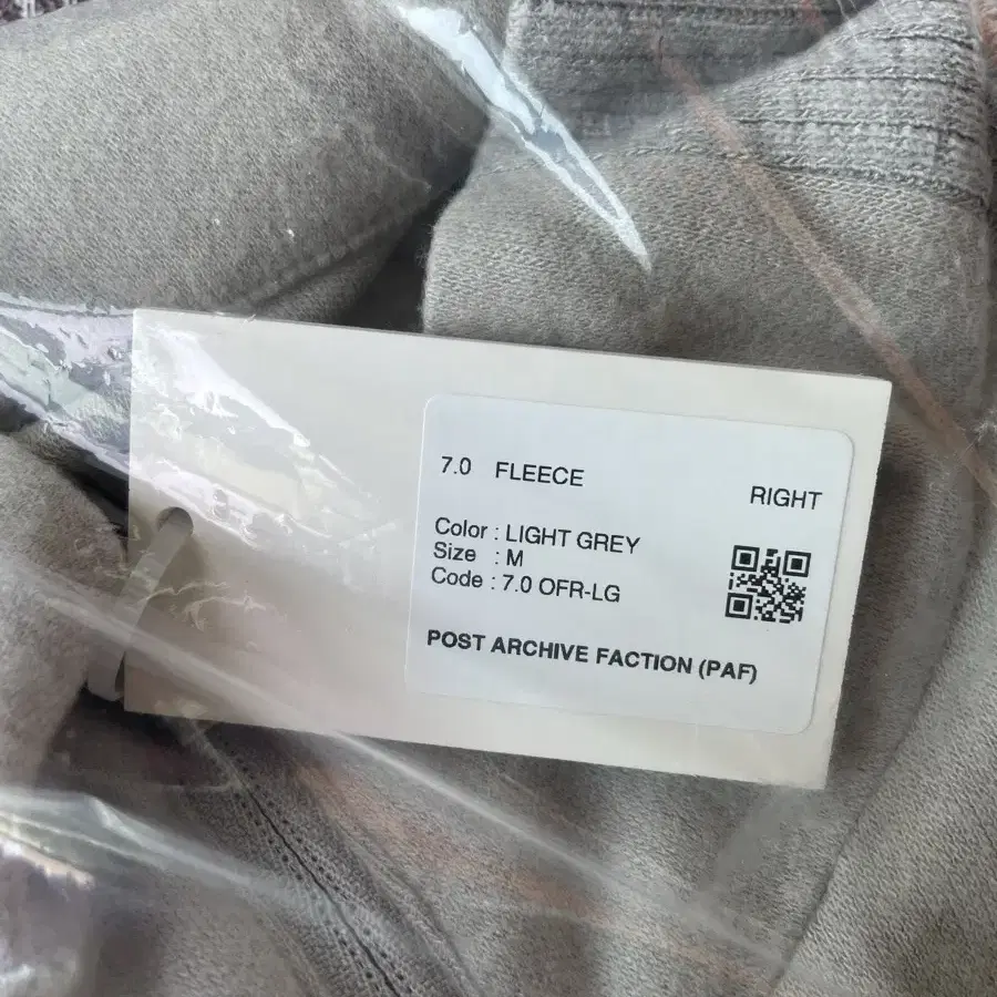 [새상품, 정가이하] Paf 7.0 FLEECE RIGHT