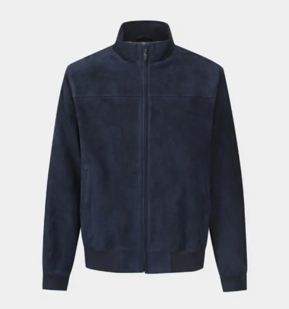 Brooks Brothers Suede Bomber Navy L