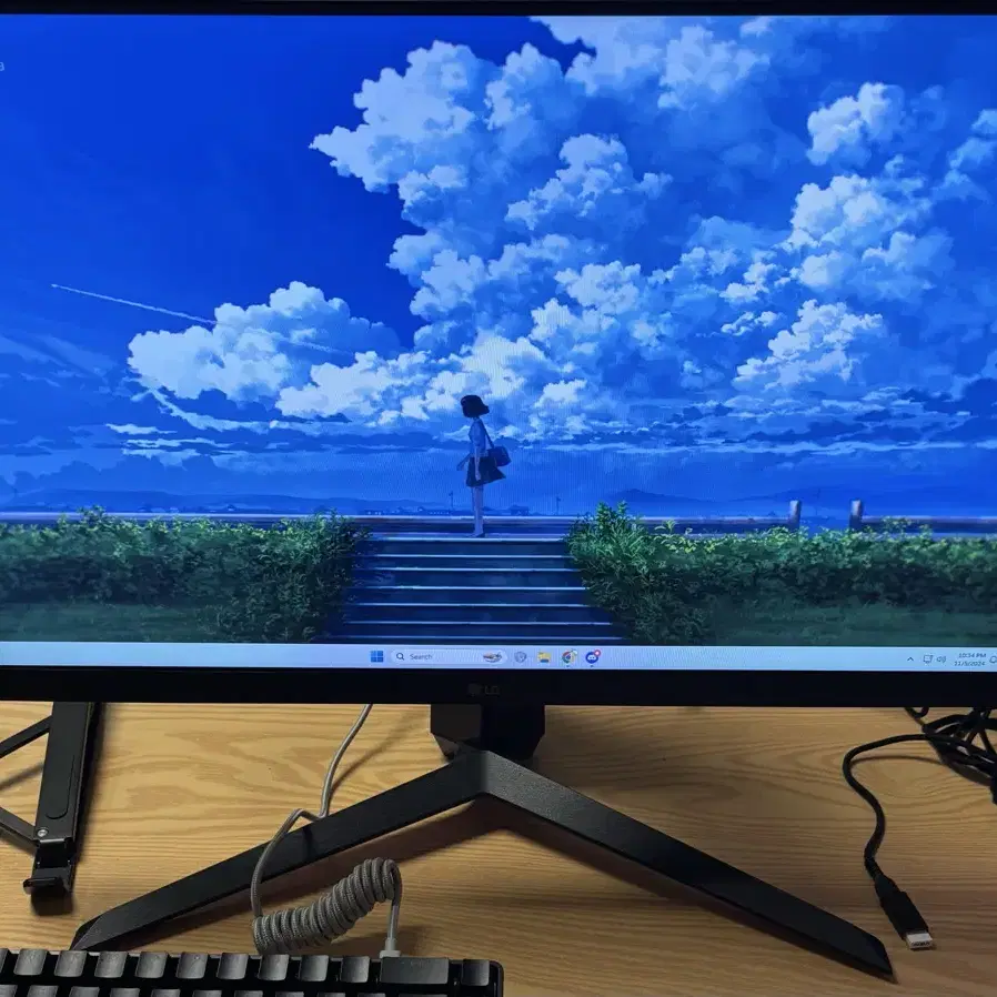 LG 24GN65R 144HZ 1080p 모니터