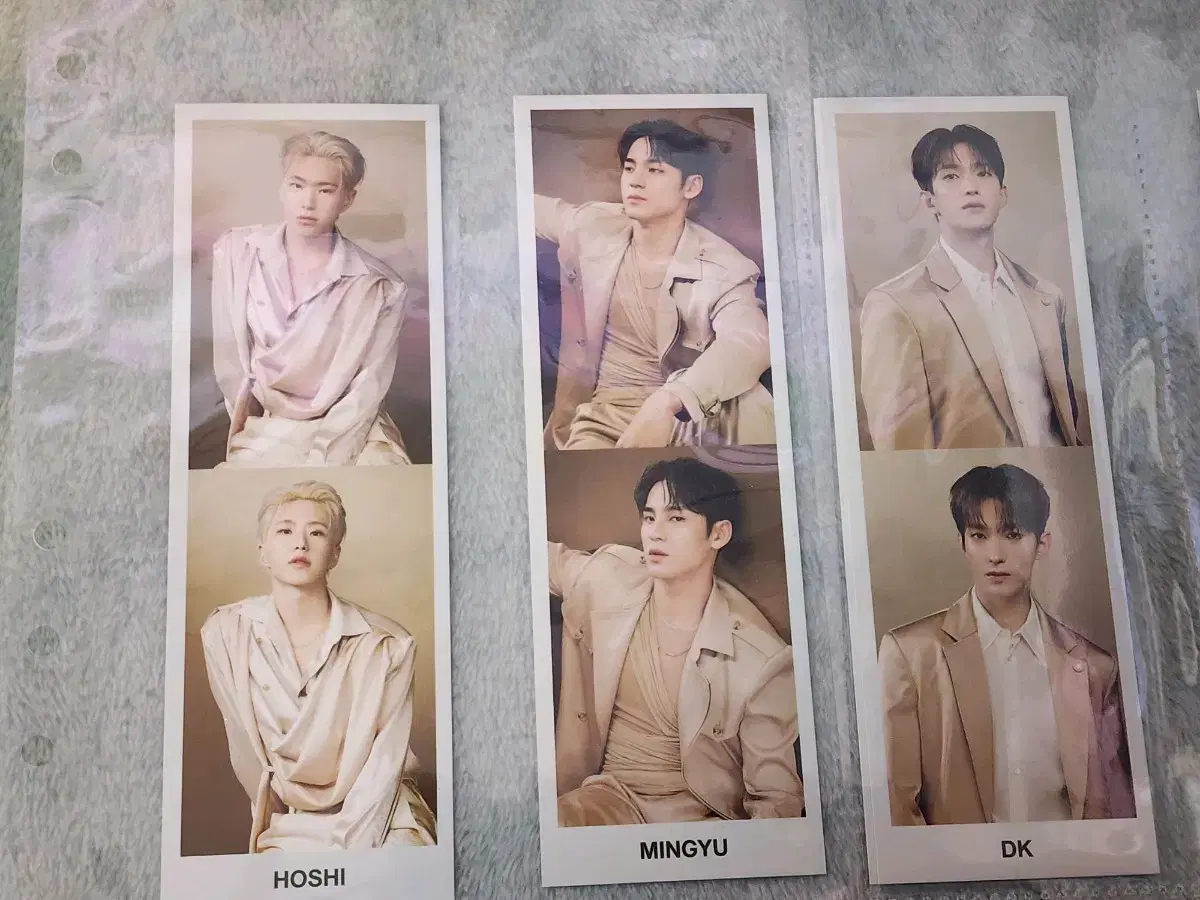 Seventeen Catcon 2cut photo hoshi mingyu dk vernon dino photocard