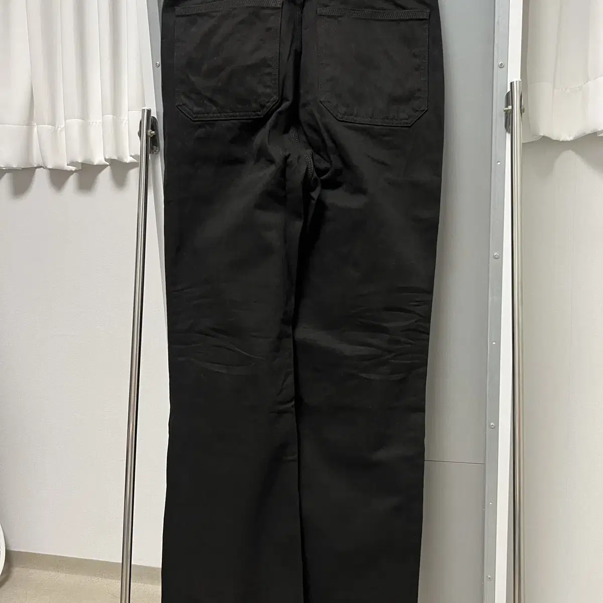 [S] STU 23SS Flared Denim Pants Black