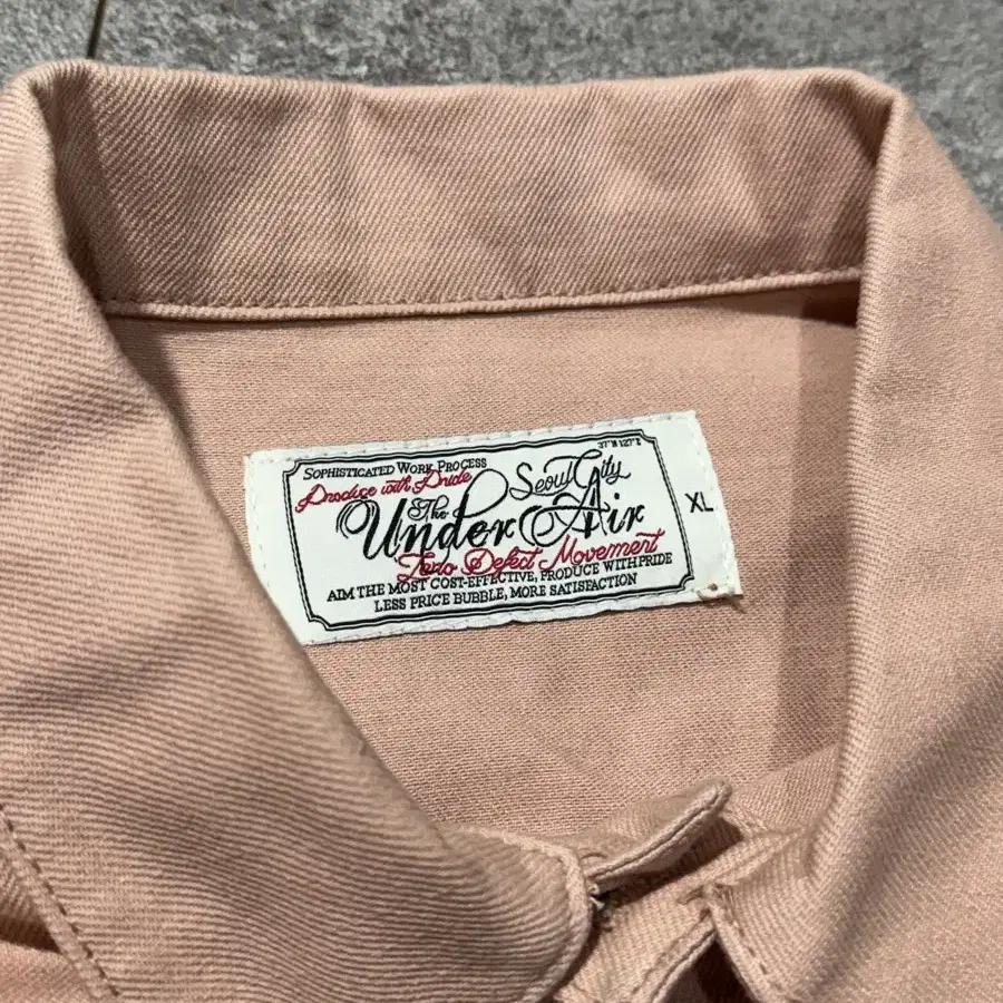 XL/ Vintage Pink Trucker jacket