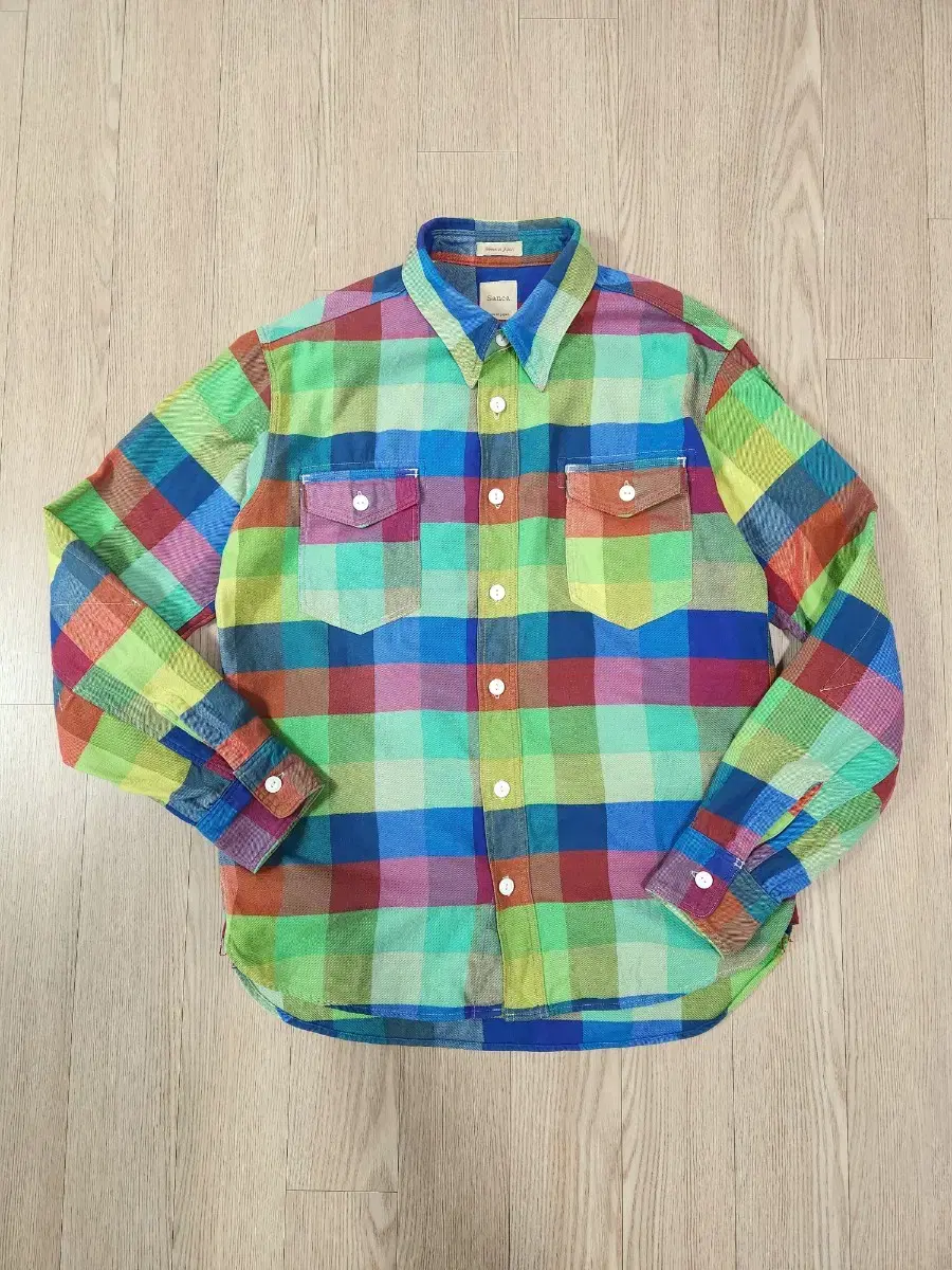 SANCA JAPAN Multicolor check shirt