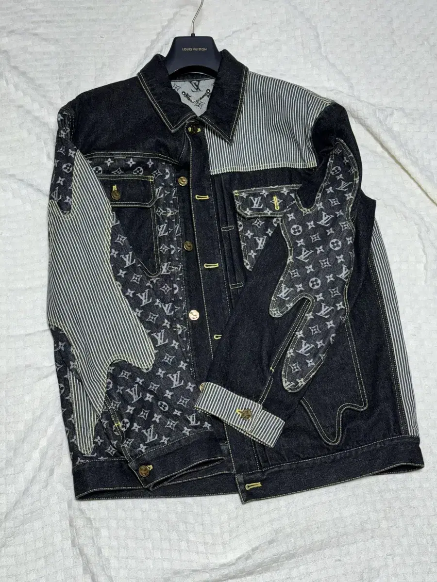 Louis Vuitton Crazy Denim Jacket Size 52