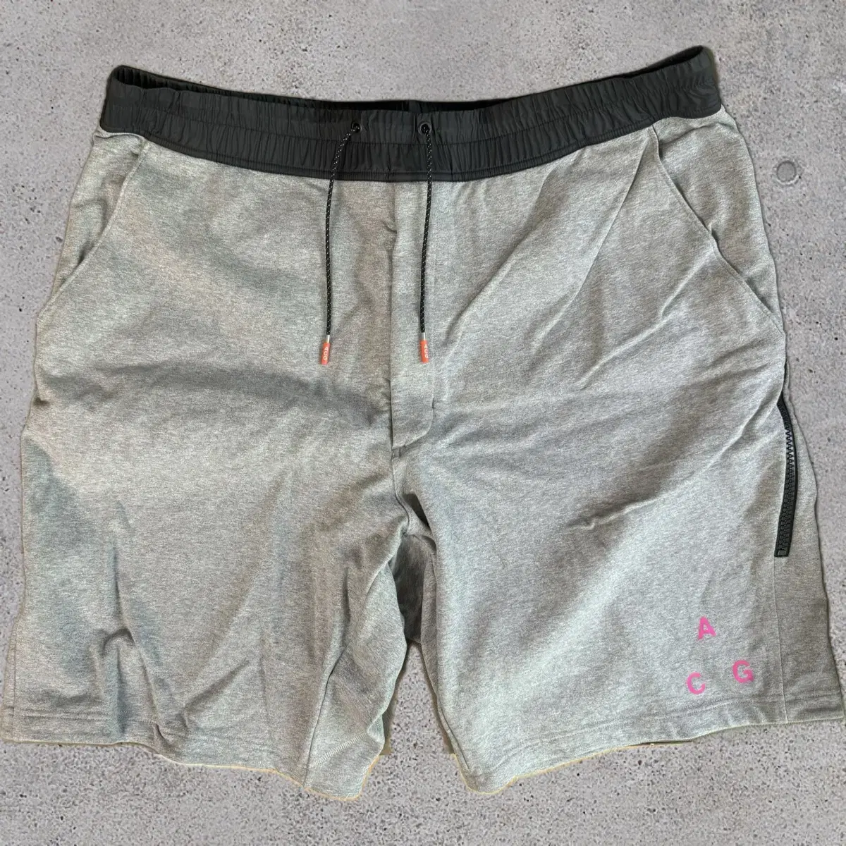 Nike ACG Tech Fleece Shorts Vahn Carbon Heather Gray 2XL