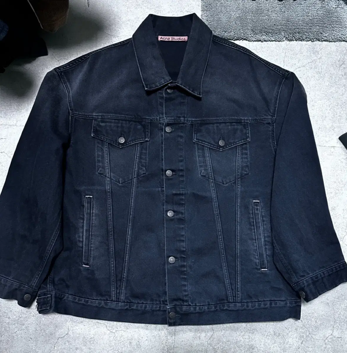 Acne studios oversize denim jacket