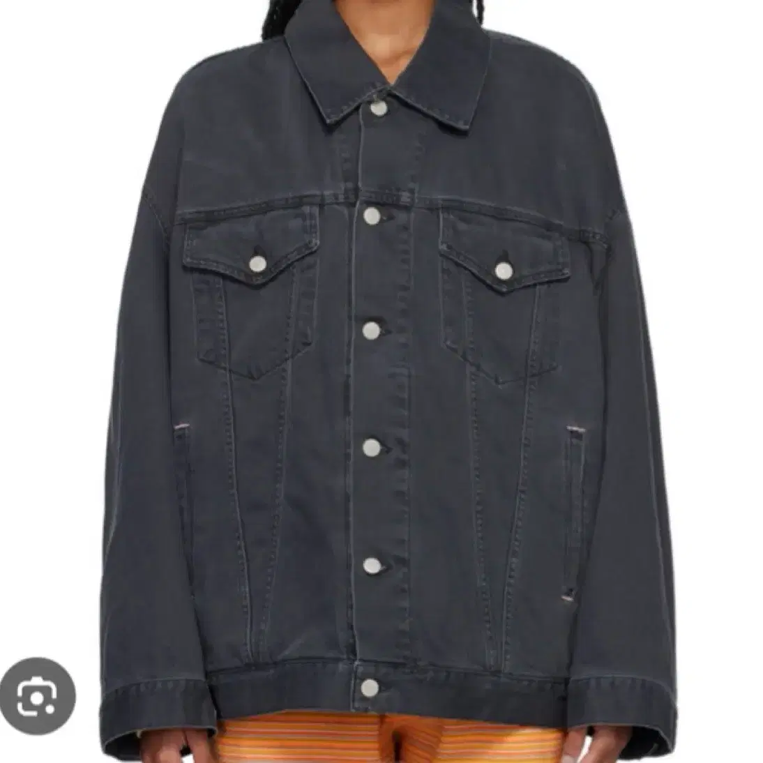 Acne studios oversize denim jacket