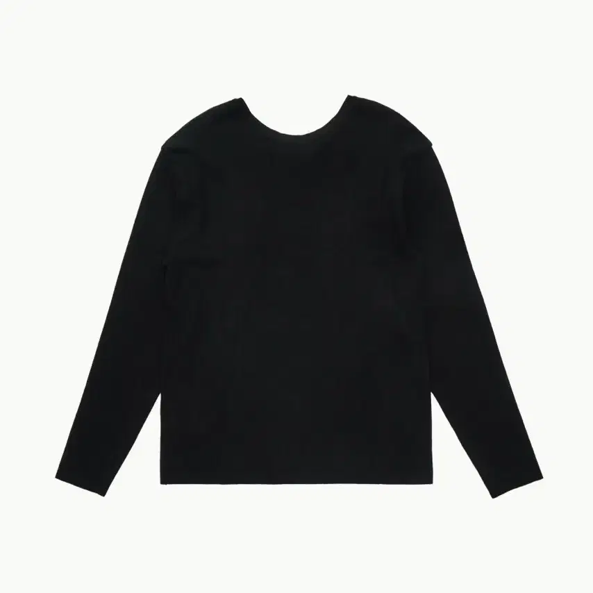 AMOMENTO 아모멘토 two way neck pullover 블랙