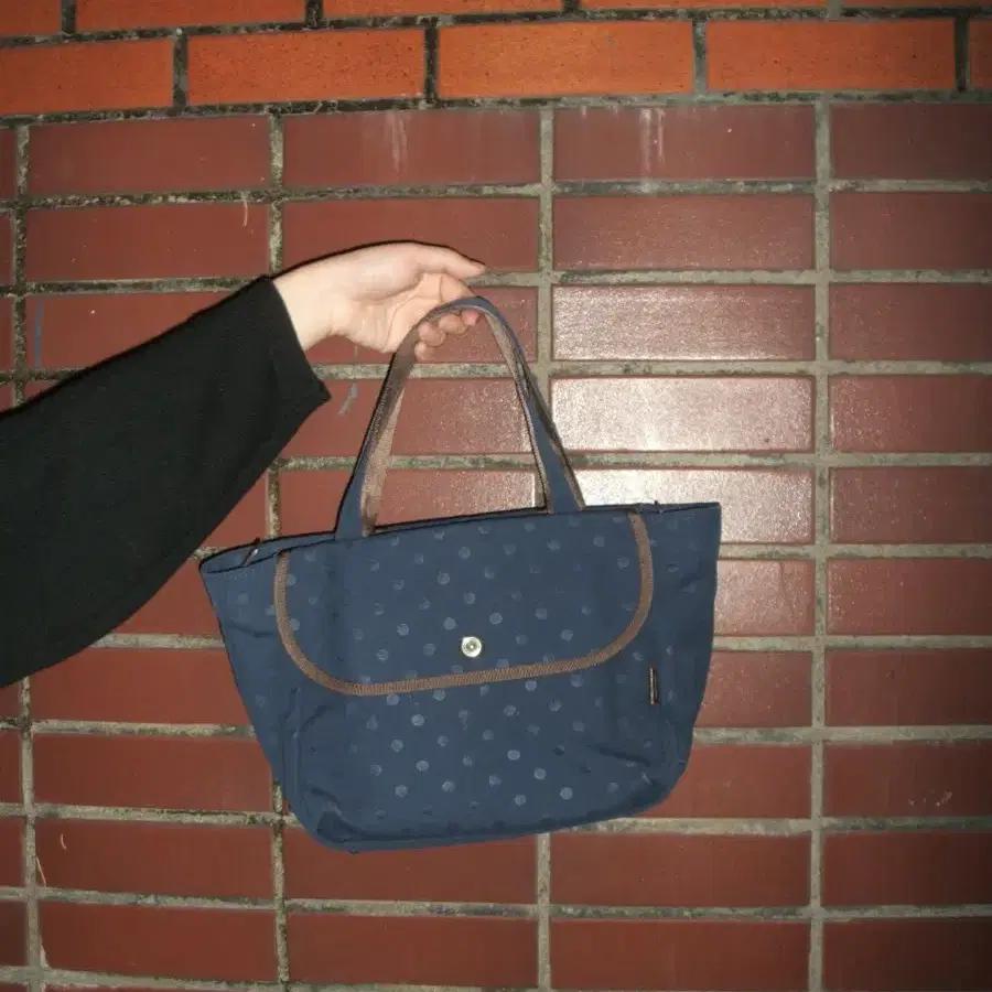 PORTER GIRL 포터걸 - Tote bag (Navy & Dot)