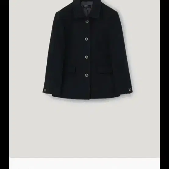 아쎄르 Classic 4 Button Wool Jacket