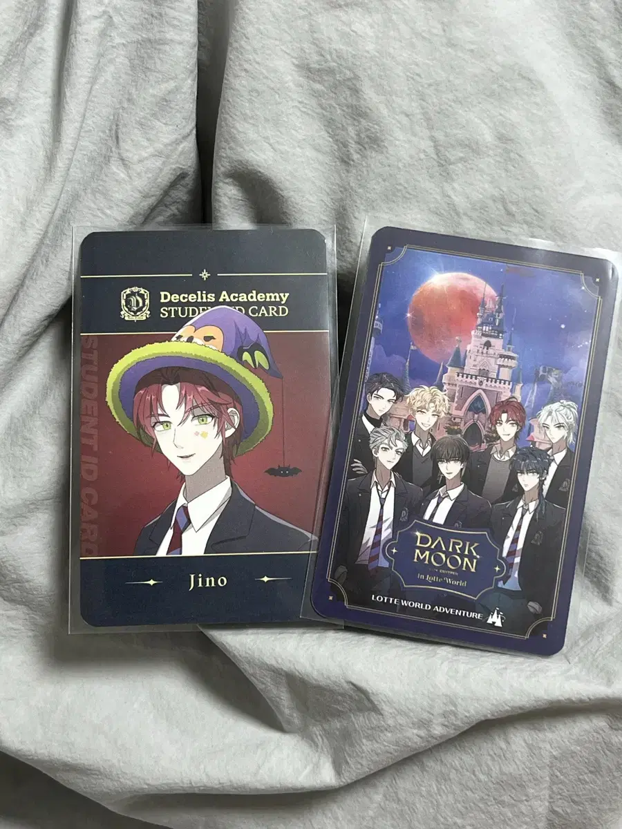 Darkmoon Gino Student ID photocard Photo Card Lotte World enhypen Jake