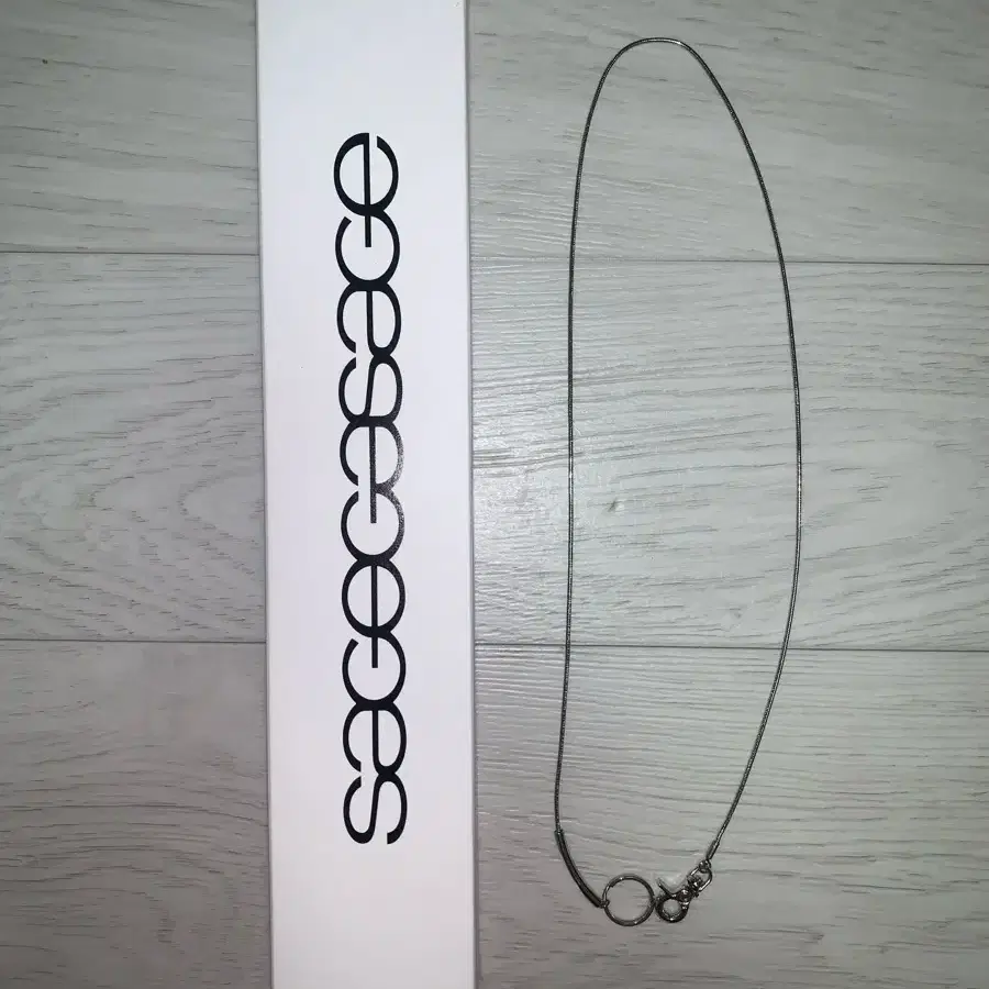 판매) 세이지가세이지 3way Steel Necklace 2사이즈