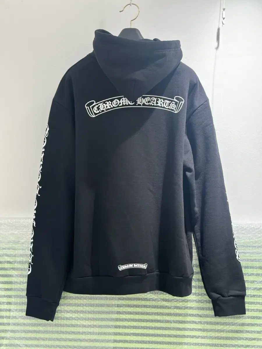 Chrome Hearts Scroll Logo Hoodie L New