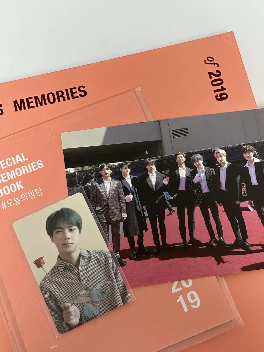 BTS 2019 Memories Photo Card Seokjin