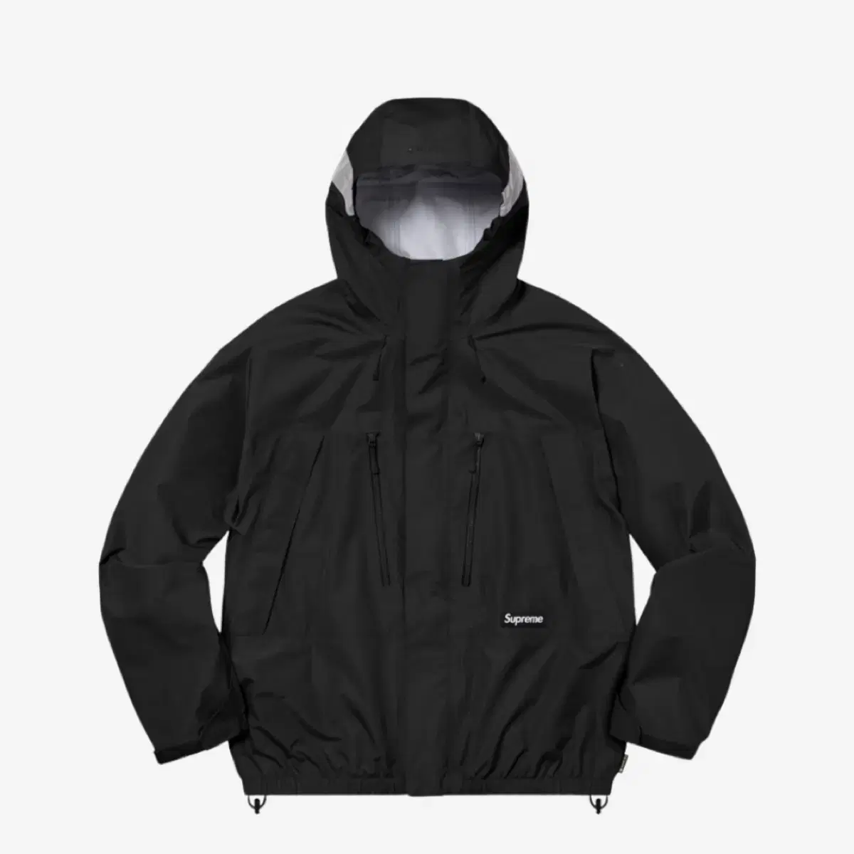 24FW Supreme Gore-Tex Collaboration Taped Seam Shell Jacket Windproof Black L