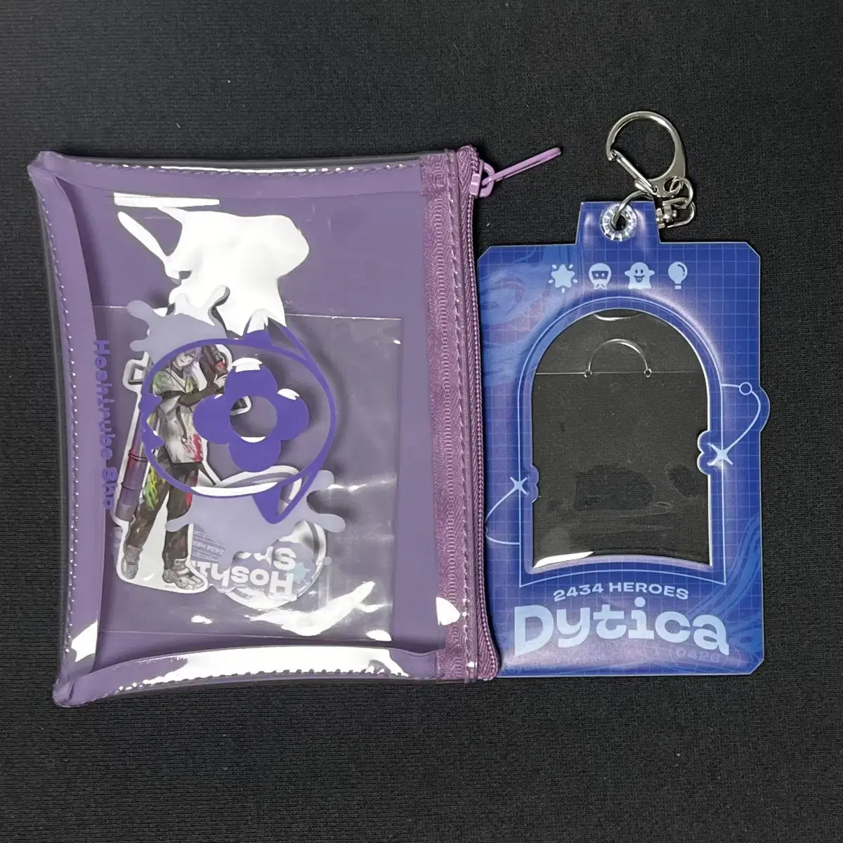 NIJISANJI Hoshi Rube Sho Pouch + Sticker, Ditika photocard holder in bulk