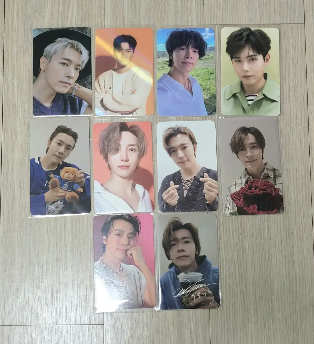 Super junior shuju donghae siwon leeteuk ryeowook photocard
