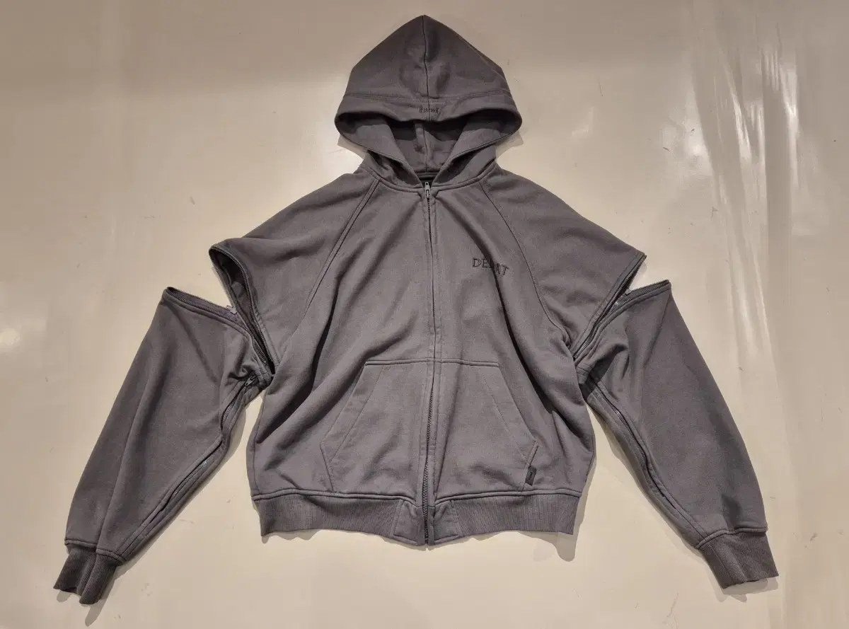 L>21FW Junji DELICAT Hooded Zip-Up