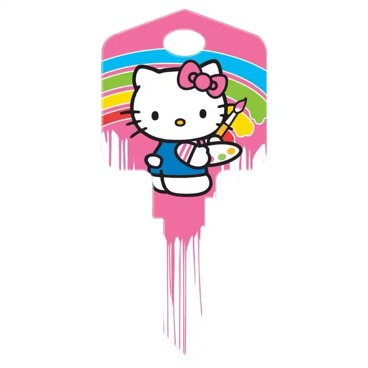 헬로키티 Hello kitty house key blank 열쇠 키체인