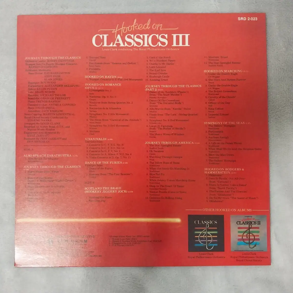 Hooked on Classics||| 후크온클래식 ||| LP